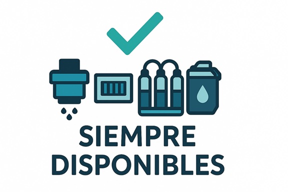 Servicio y disponibilidad de repuestos